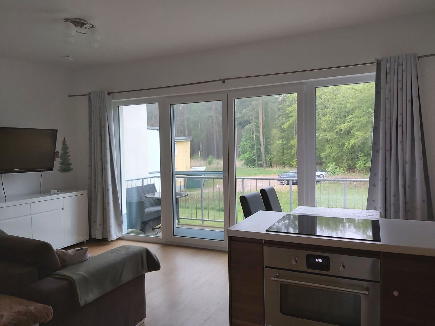  Ferienwohnung KWi 26 OG Graal-Müritz Küstenwald - Wohnzimmer