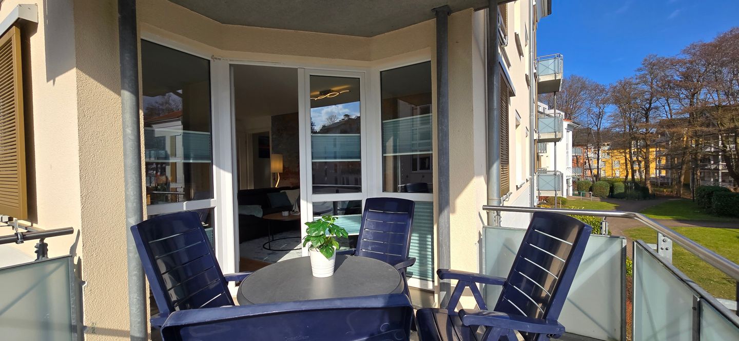  Ferienwohnung i4 Graal-Müritz - Balkon