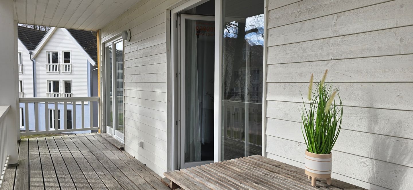  Ferienwohnung W14.1.S Graal-Müritz - Balkon