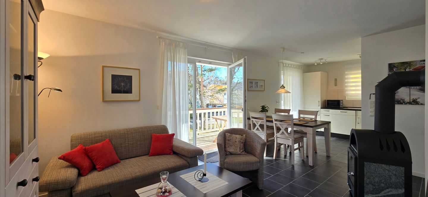  Ferienwohnung W15.1.S Graal-Müritz - Wohnzimmer