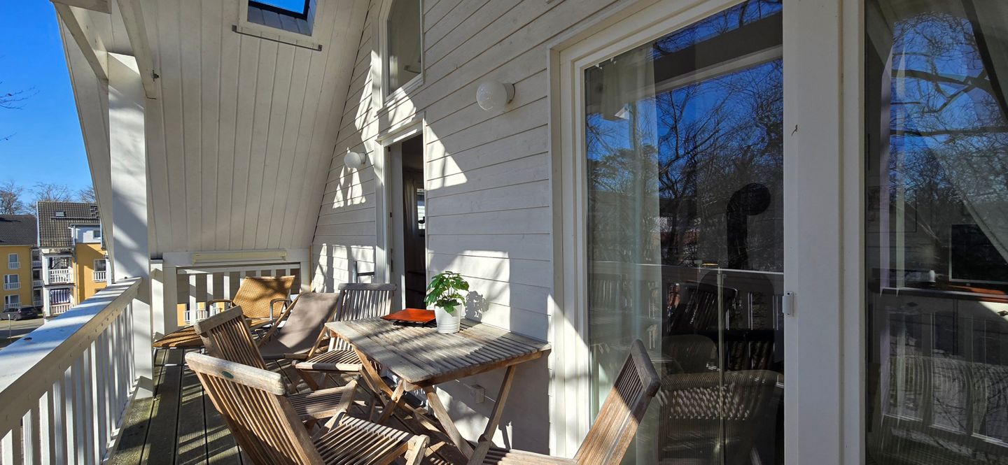  Ferienwohnung W18.3.S Graal-Müritz - Balkon