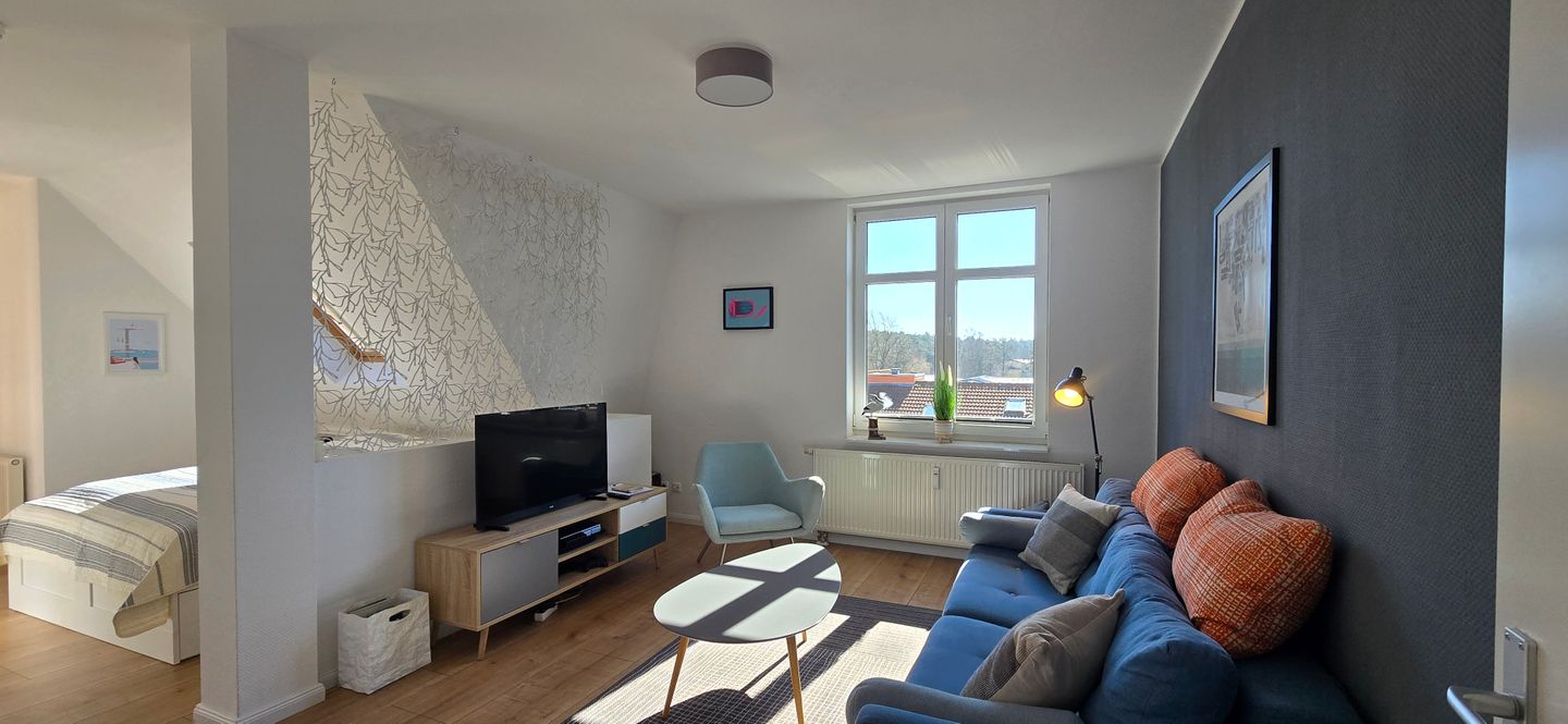  Ferienwohnung S40 "Sonnendeck" Graal-Müritz - Wohnzimmer