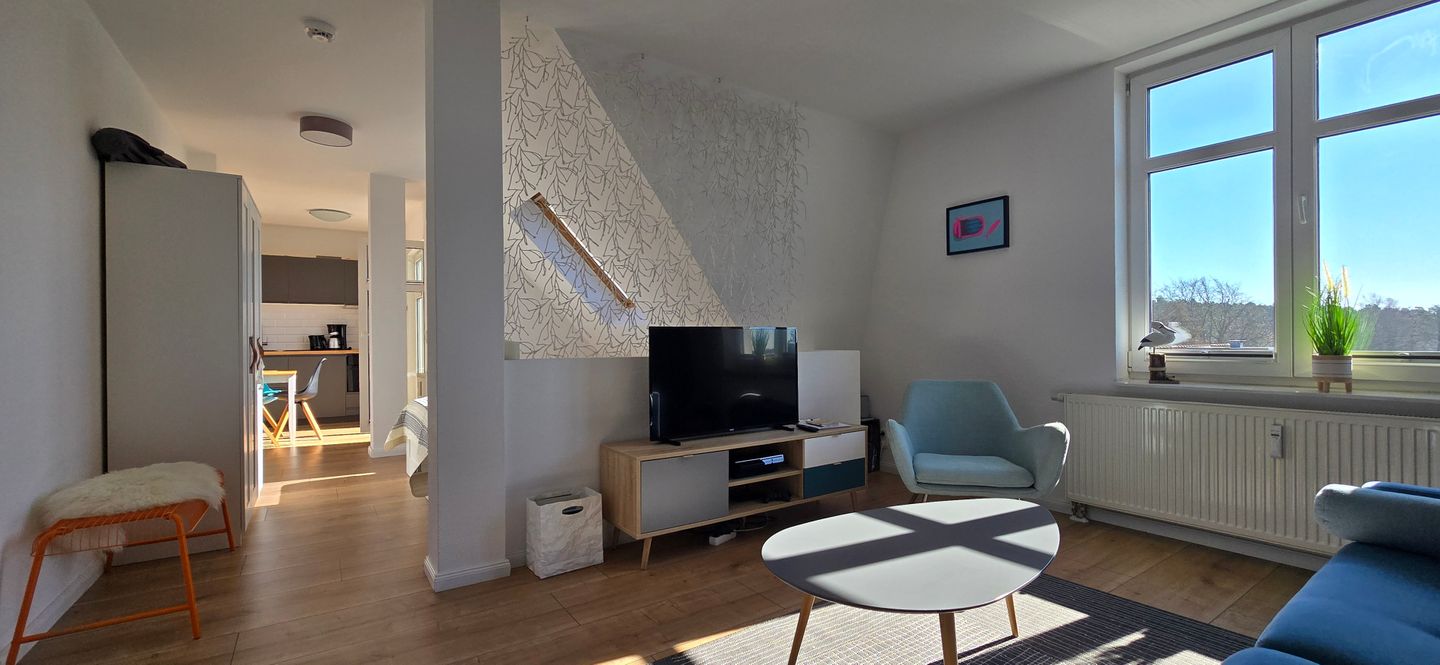  Ferienwohnung S40 "Sonnendeck" Graal-Müritz - Wohnzimmer