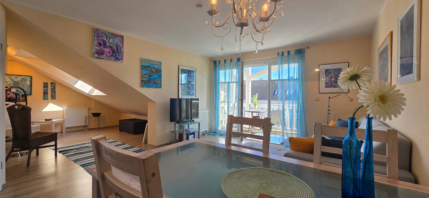  Ferienwohnung T3 Graal-Müritz - Wohnzimmer