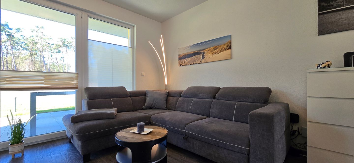  Ferienwohnung KWi 20 EG - "Reimer" Graal-Müritz Küstenwald - Wohnzimmer