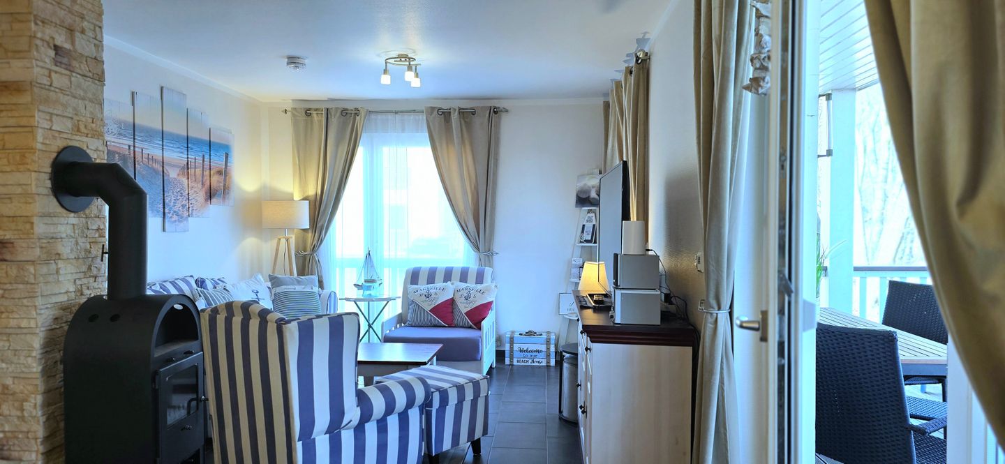  Ferienwohnung W17.0.N Graal-Müritz - Wohnzimmer