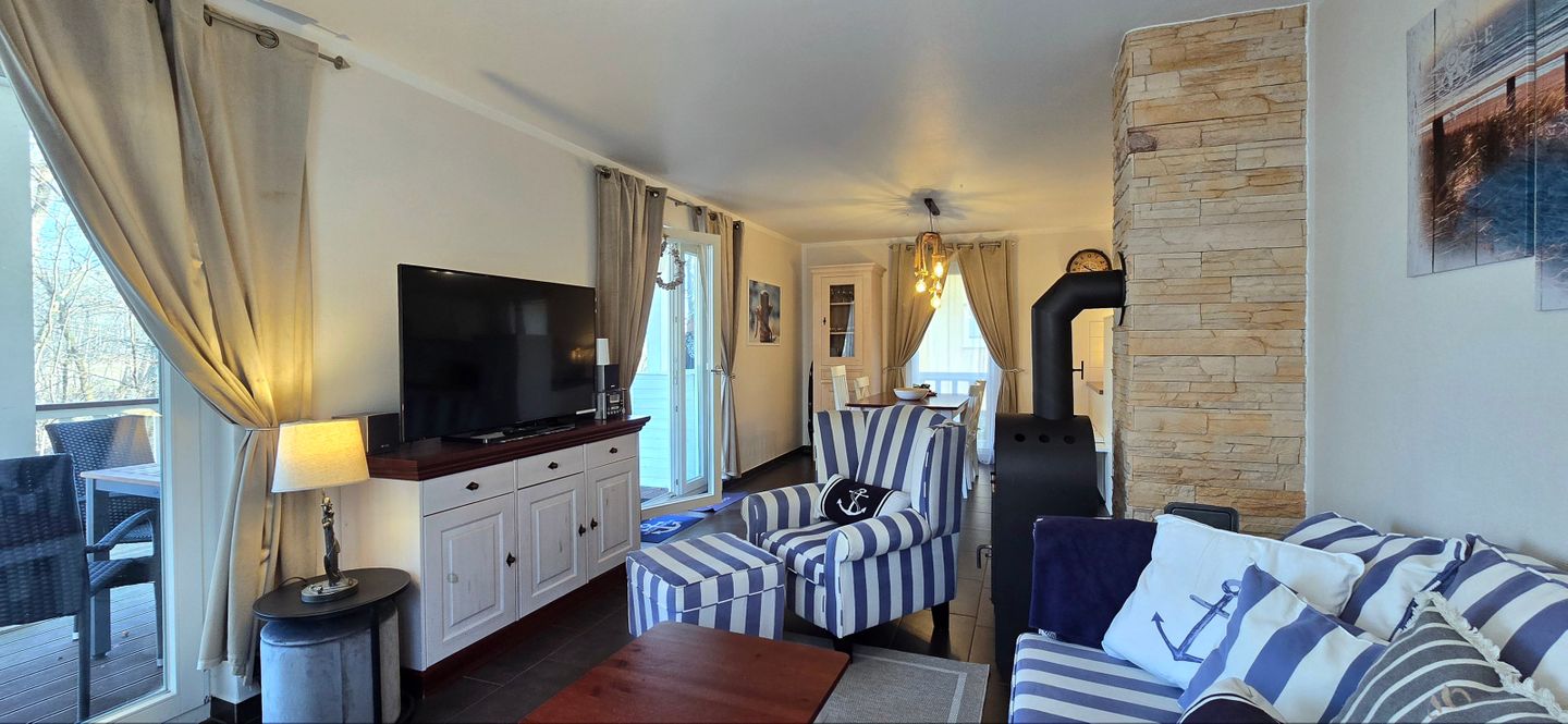  Ferienwohnung W17.0.N Graal-Müritz - Wohnzimmer