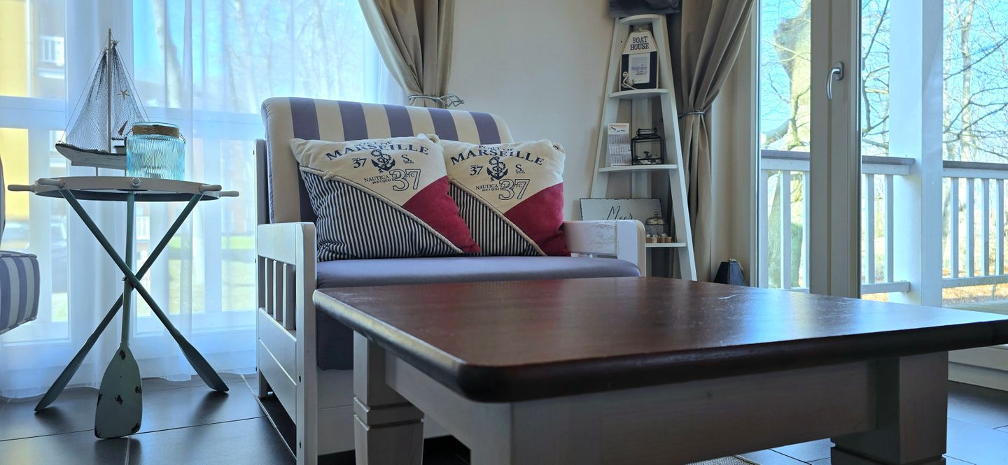  Ferienwohnung W17.0.N Graal-Müritz - Wohnzimmer