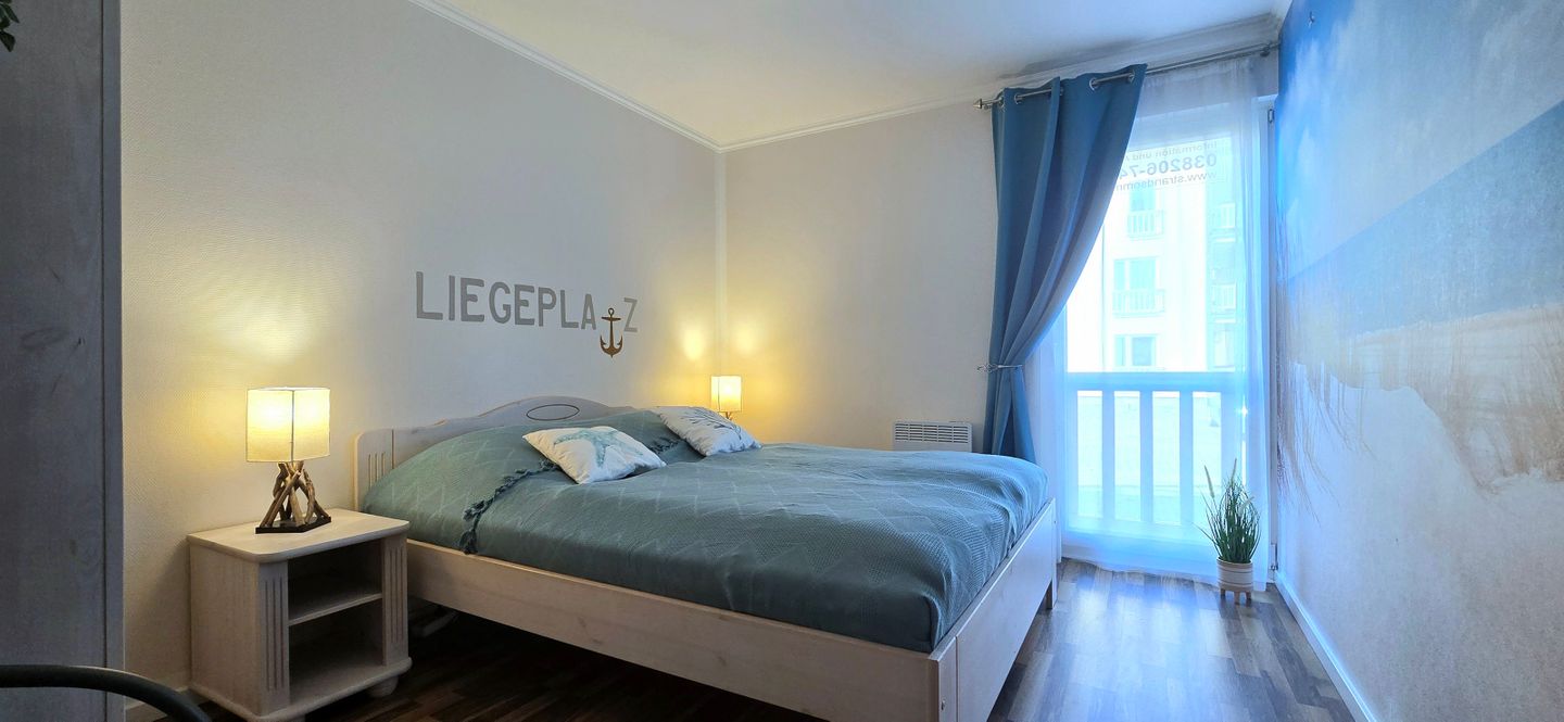  Ferienwohnung W17.0.N Graal-Müritz - Schlafzimmer