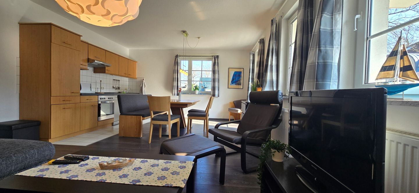  Ferienwohnung U5 "Wassermann" Graal-Müritz - Wohnzimmer