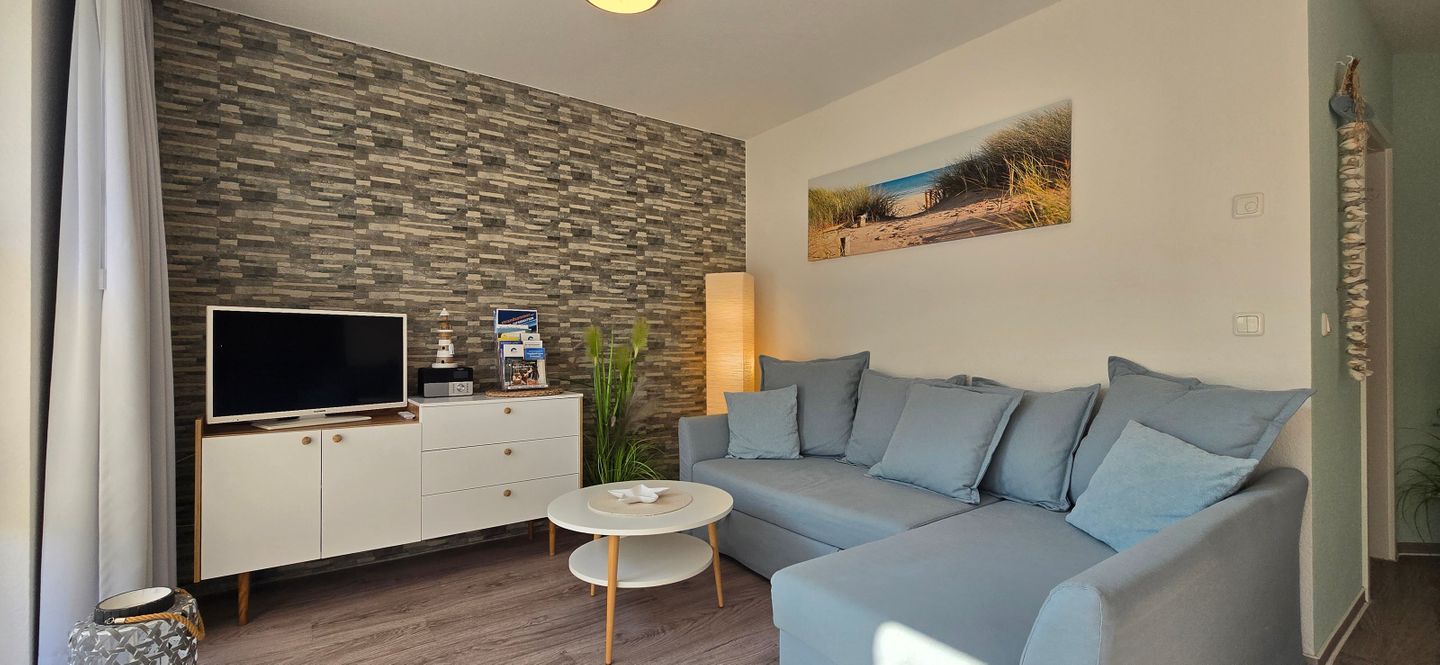  Ferienwohnung KWi 37 EG - "Ostsee Igel" Graal-Müritz Küstenwald - Wohnzimmer