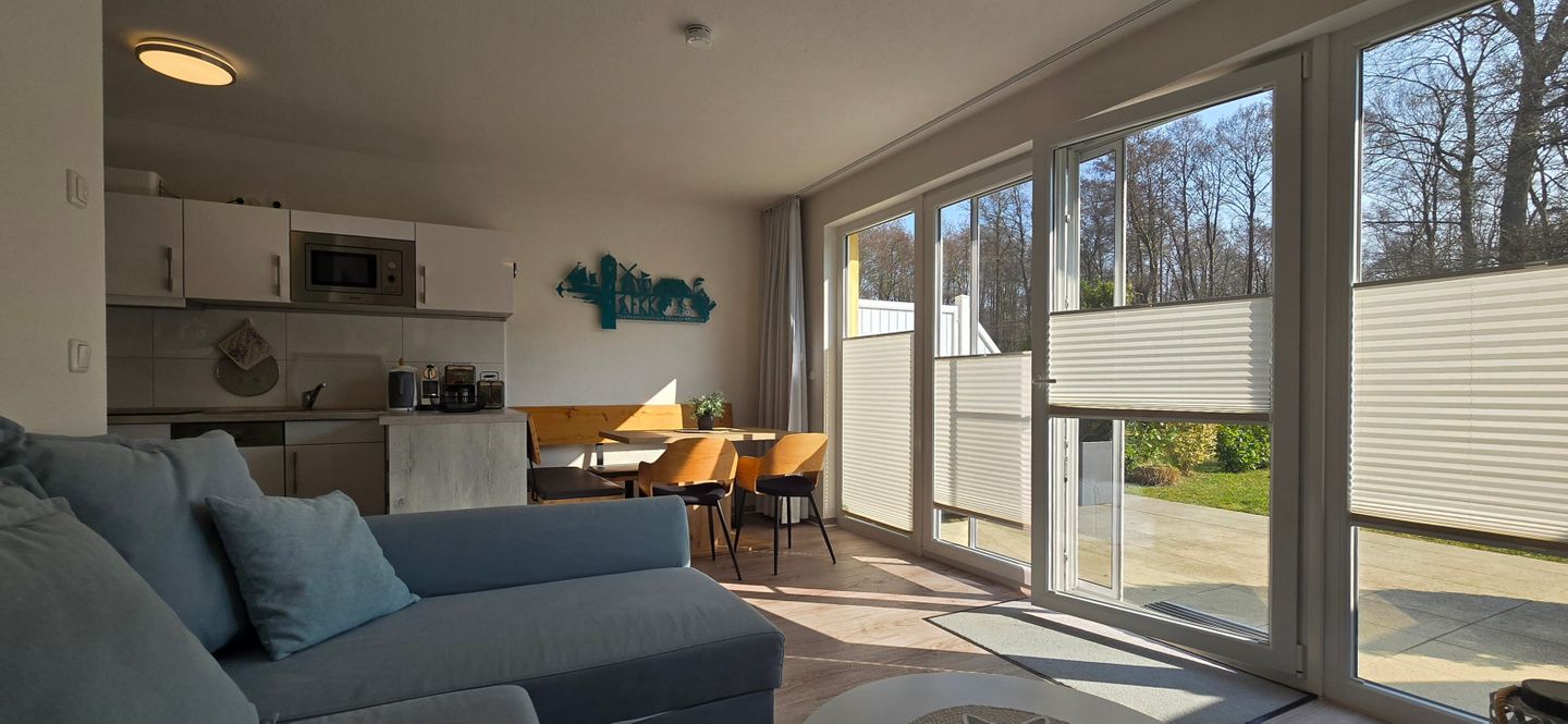  Ferienwohnung KWi 37 EG - "Ostsee Igel" Graal-Müritz Küstenwald - Wohnzimmer