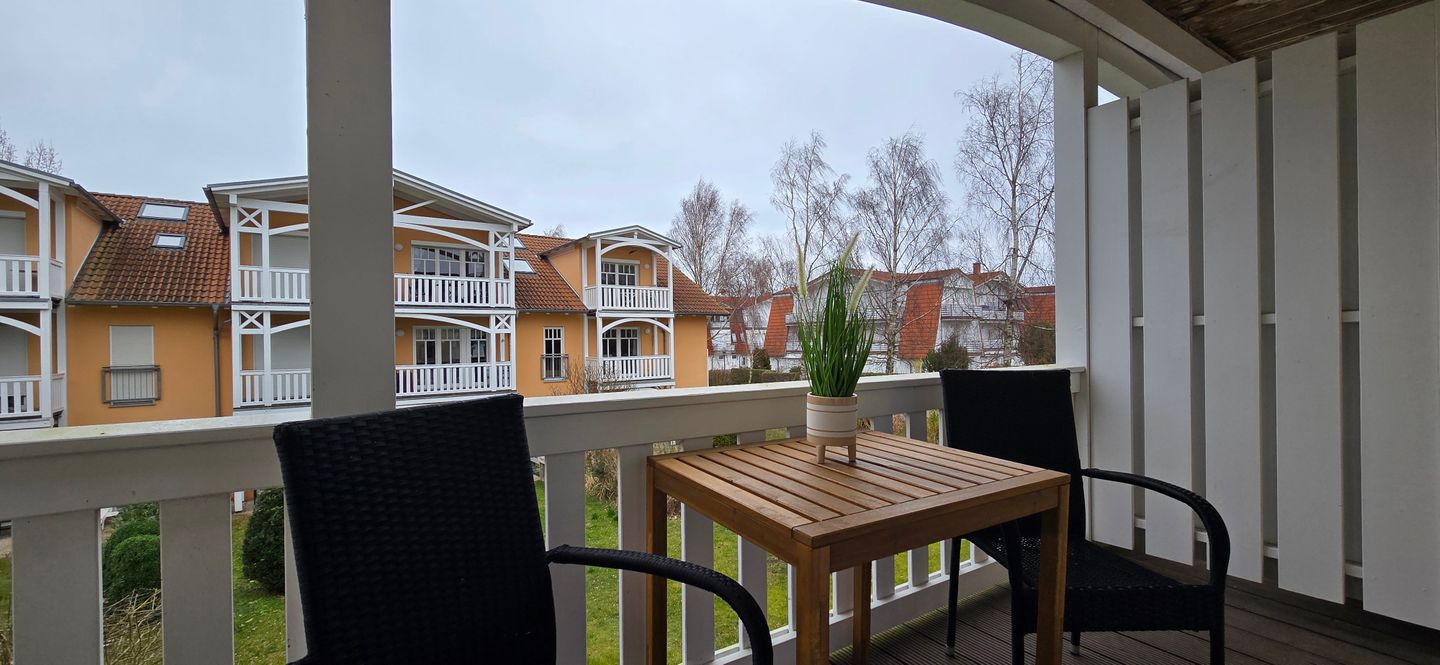  Ferienwohnung T10 Graal-Müritz - Balkon