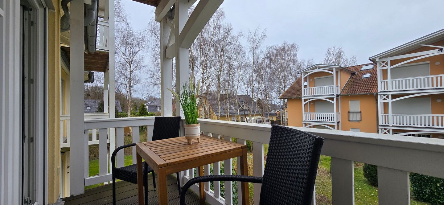  Ferienwohnung T10 Graal-Müritz - Balkon