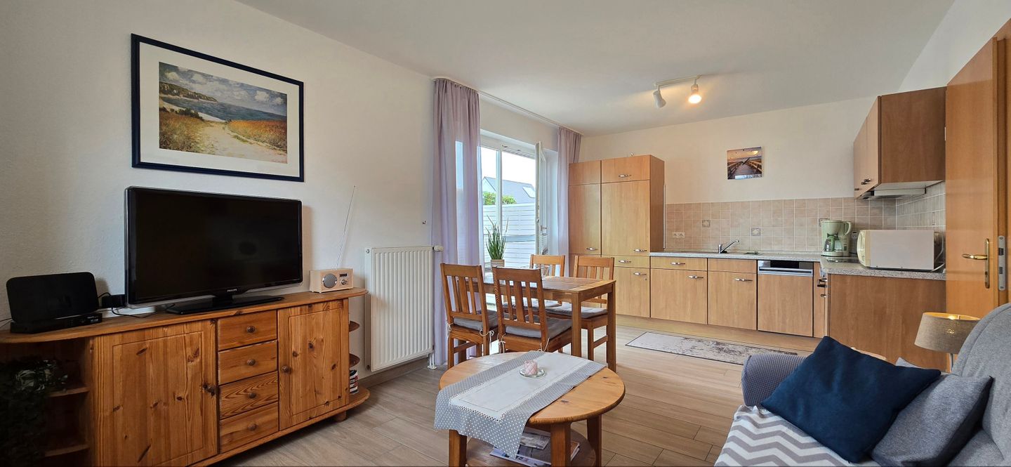  Ferienwohnung E1 Graal-Müritz - Wohnzimmer