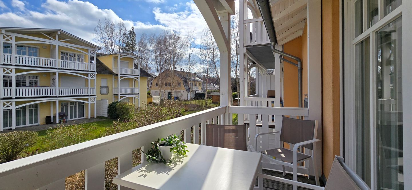  Ferienwohnung D5 Graal-Müritz - Balkon