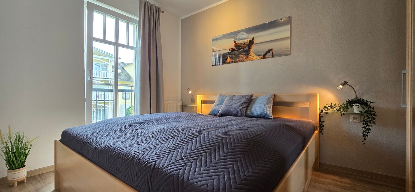  Ferienwohnung D5 Graal-Müritz - Schlafzimmer