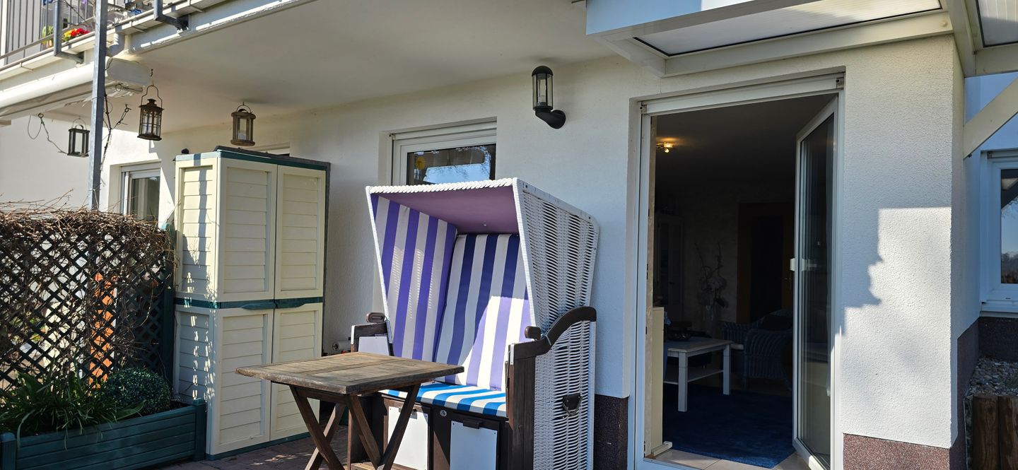  Ferienwohnung R5 Graal-Müritz - Terrasse