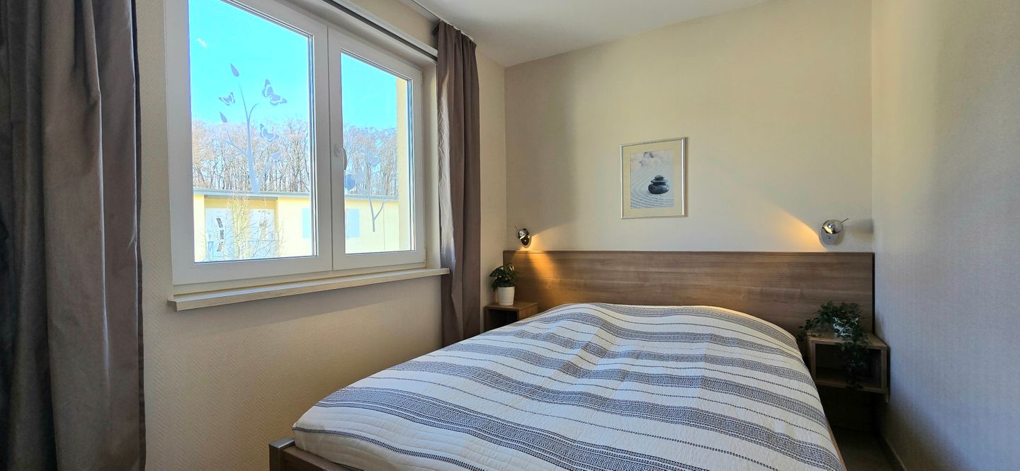  Ferienwohnung KWi 66 OG "Sanddorn" Graal-Müritz Küstenwald - Schlafzimmer