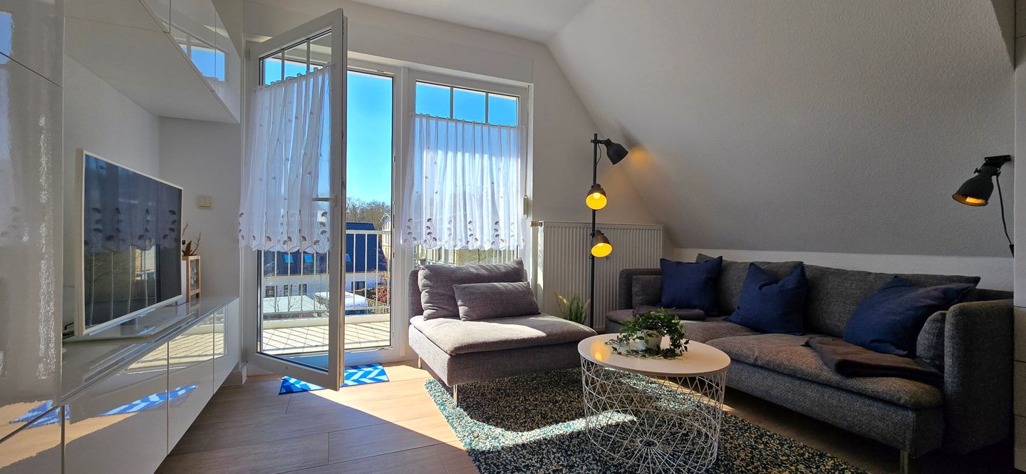  Ferienwohnung H 20 Graal-Müritz - Wohnzimmer