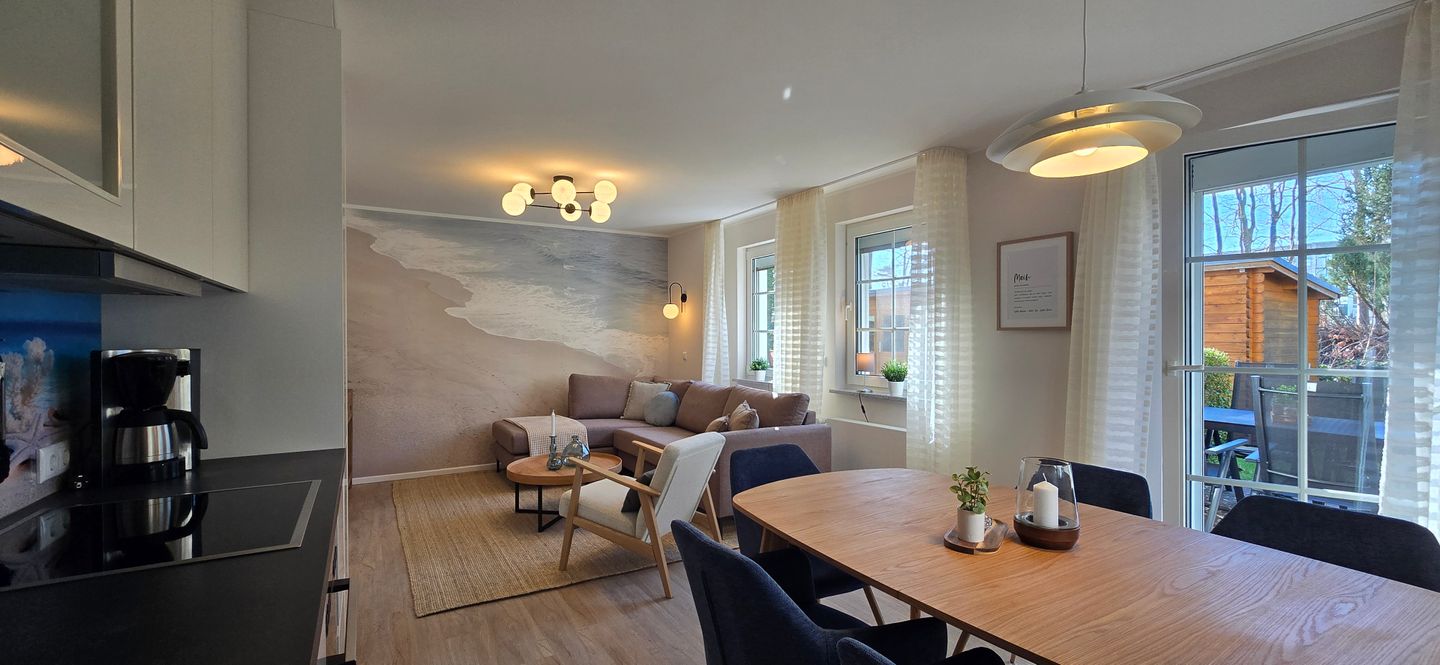  Ferienwohnung U4 "Am Wasserturm" Graal-Müritz - Küche / Küchenzeile