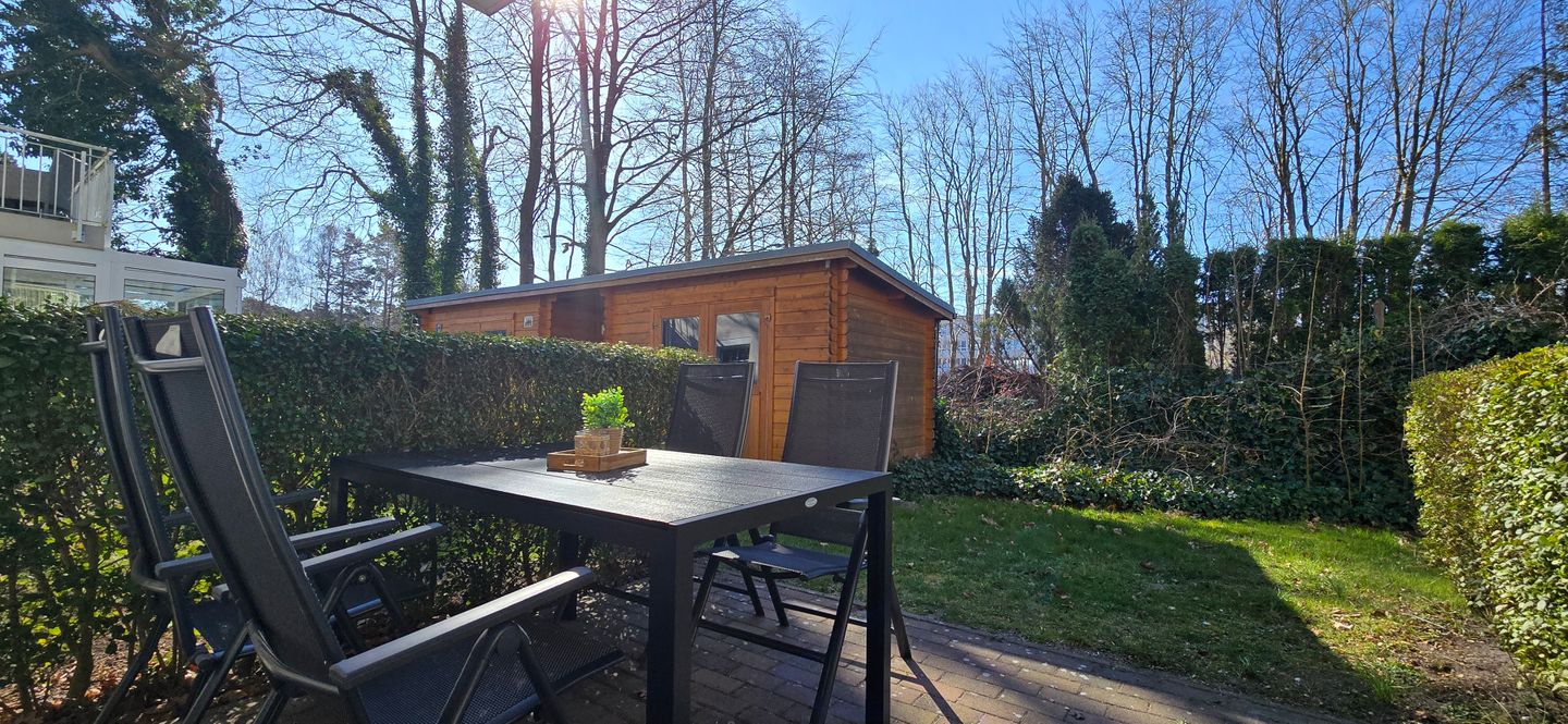  Ferienwohnung U4 "Am Wasserturm" Graal-Müritz - Terrasse