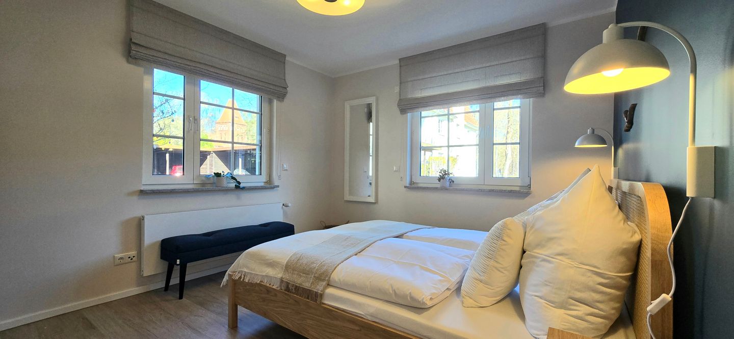  Ferienwohnung U4 "Am Wasserturm" Graal-Müritz - Schlafzimmer