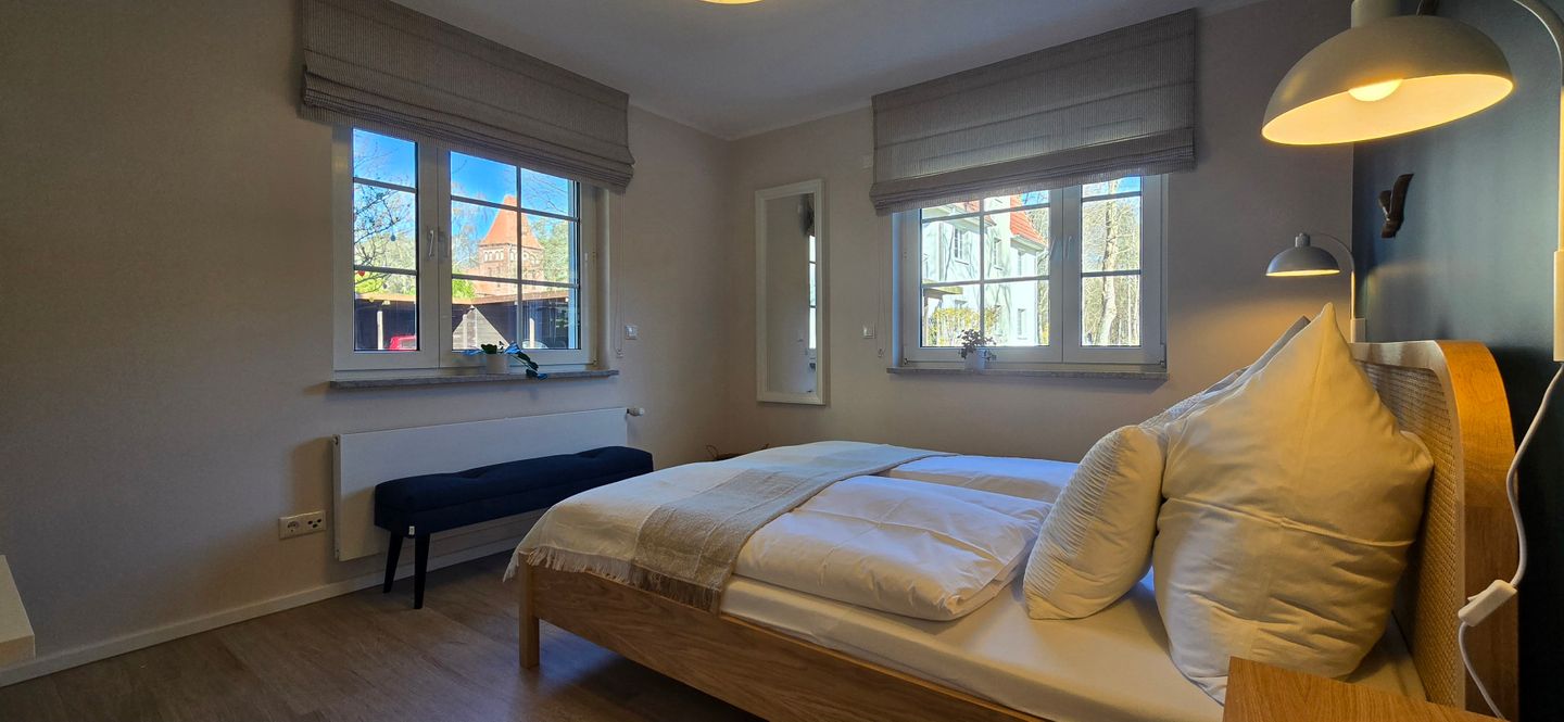  Ferienwohnung U4 "Am Wasserturm" Graal-Müritz - Schlafzimmer