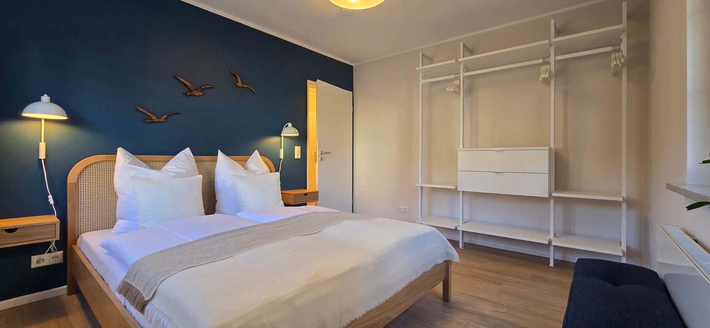  Ferienwohnung U4 "Am Wasserturm" Graal-Müritz - Schlafzimmer