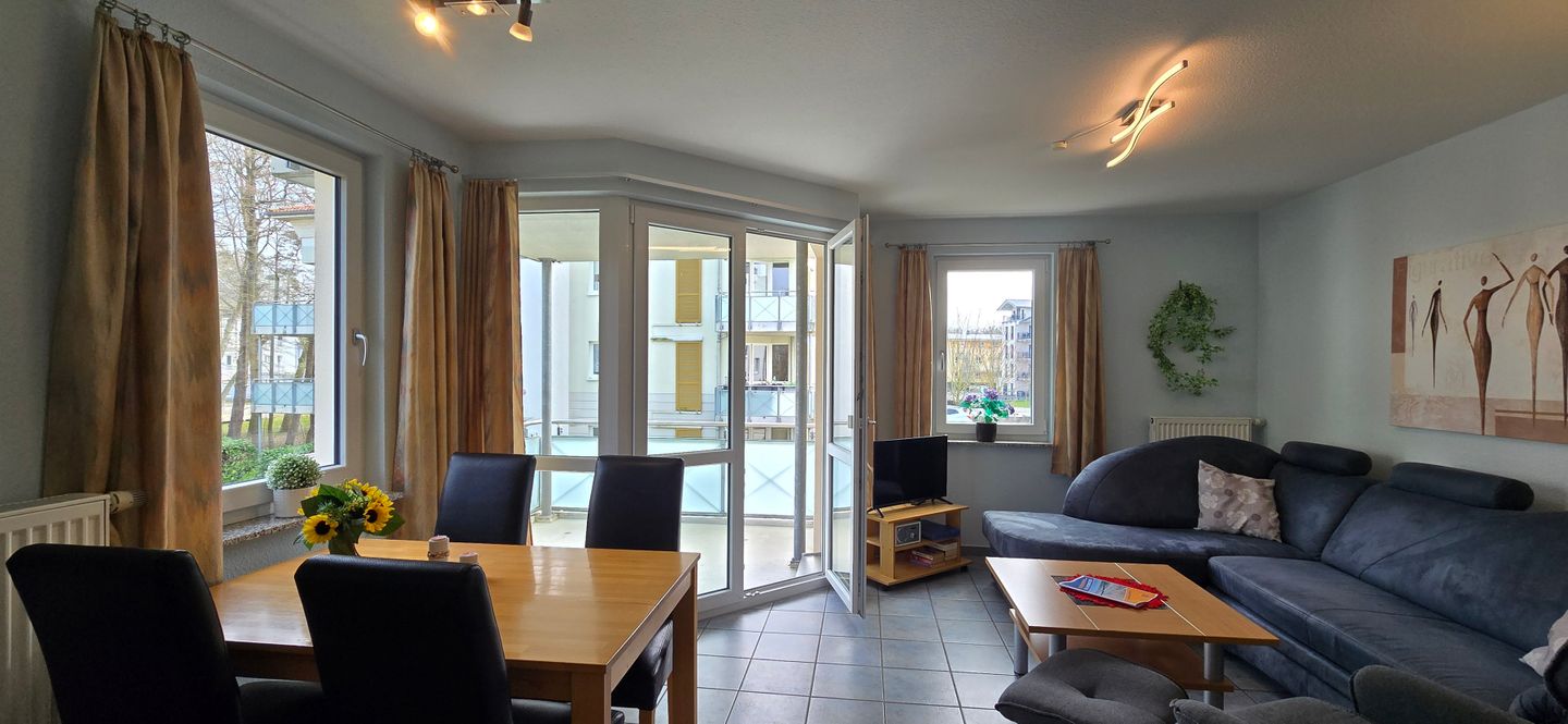  Ferienwohnung i1 Graal-Müritz - Wohnzimmer