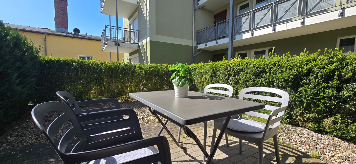  Ferienwohnung S2 Graal-Müritz - Terrasse