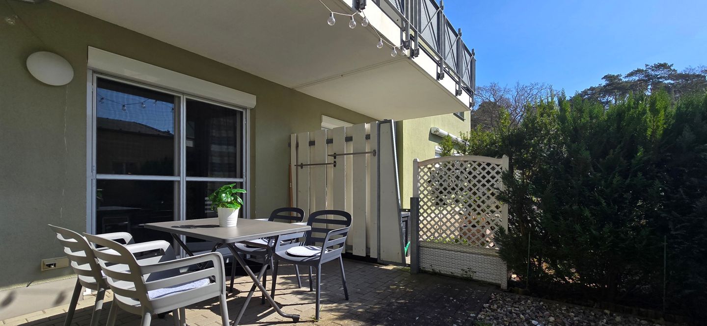  Ferienwohnung S2 Graal-Müritz - Terrasse