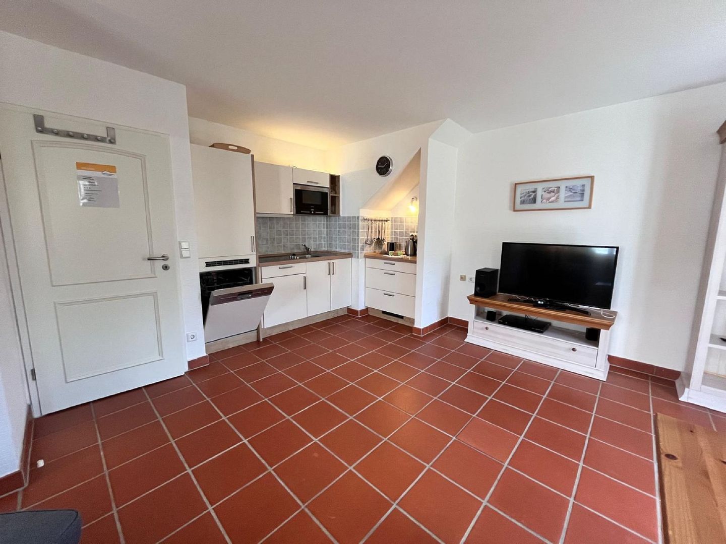 Feriendorf Rugana Komfortplus Ferienwohnung mit 1 Schlafzimmern und Terrasse (A29) Insel Rügen - Küche / Küchenzeile