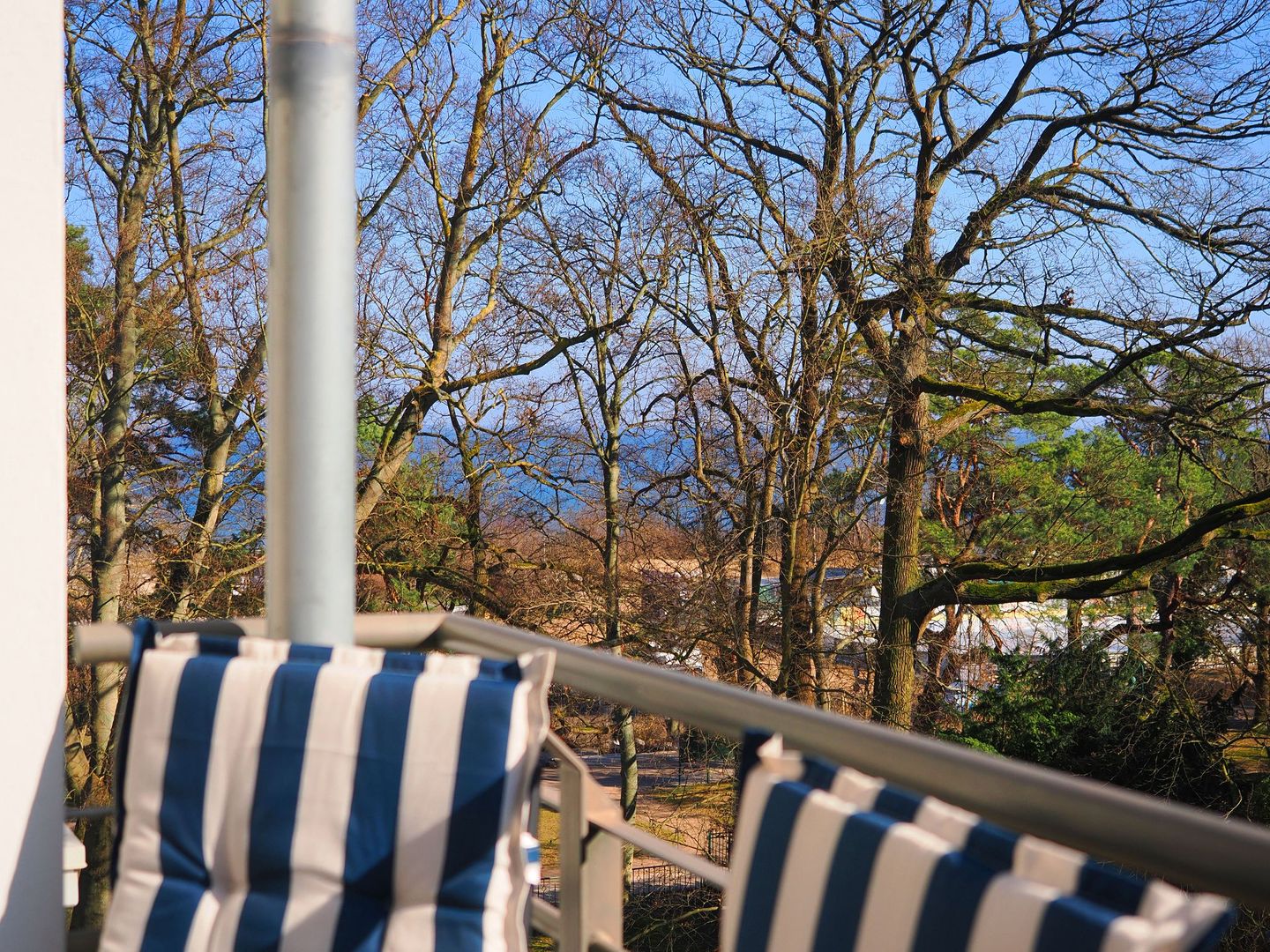 Kaiservillen Heringsdorf Ferienwohnung mit 1 Schlafzimmer und Balkon (D224) Insel Usedom - Meerblick