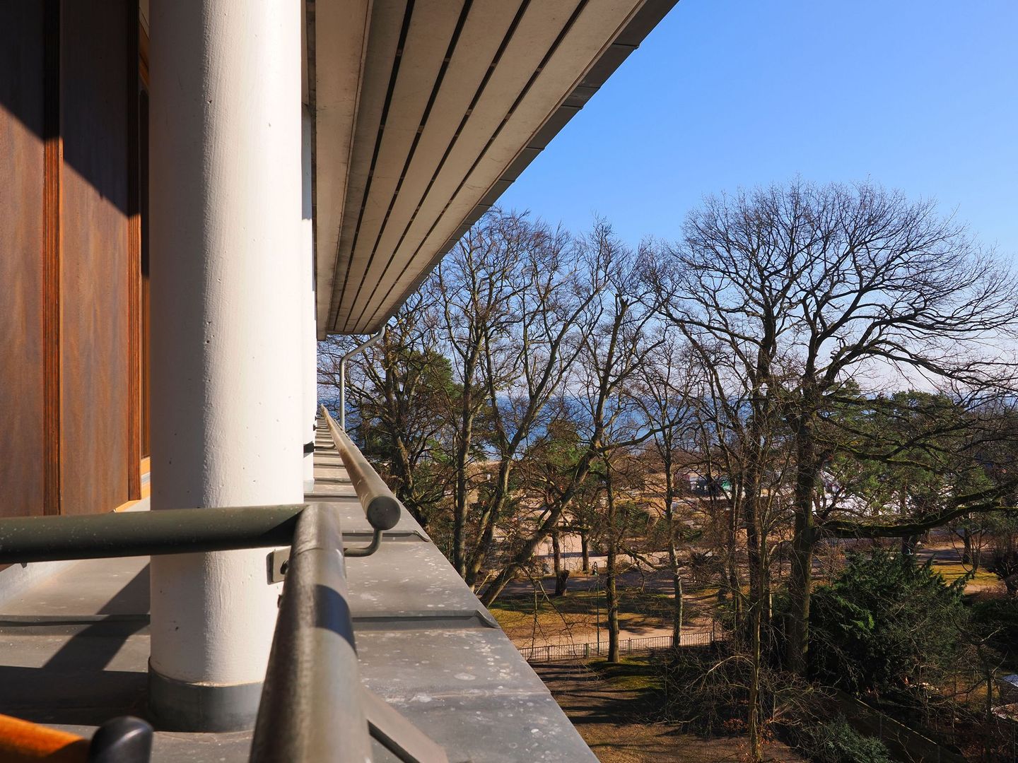 Kaiservillen Heringsdorf Ferienwohnung mit 1 Schlafzimmer und Balkon (D234) Insel Usedom - Meerblick