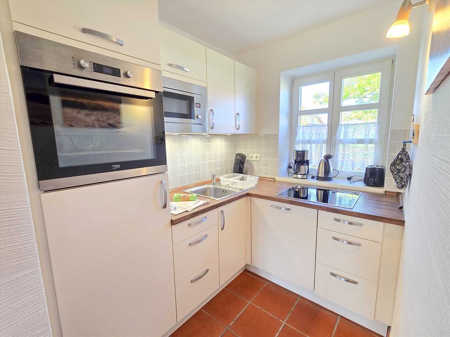 Feriendorf Rugana Komfort Ferienwohnung mit 2 Schlafzimmern und Terrasse (D22) Insel Rügen - 