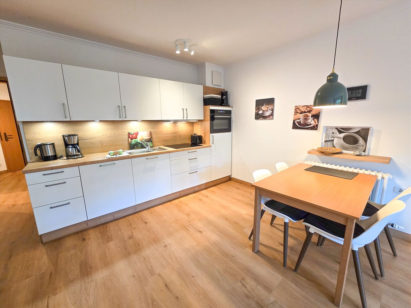 Dünenpark Binz Komfort Ferienwohnung mit 1 Schlafzimmer und Terrasse im Erdgeschoss (250) Insel Rügen - Küche / Küchenzeile