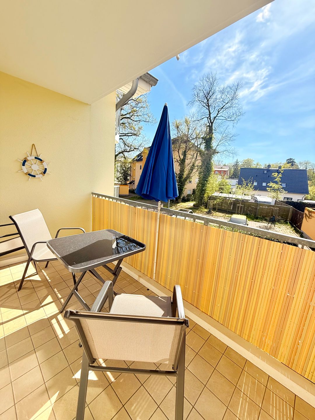  Ferienwohnung H 19 Graal-Müritz - Balkon