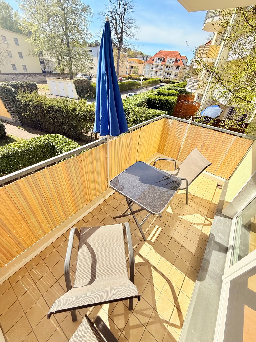  Ferienwohnung H 19 Graal-Müritz - Balkon