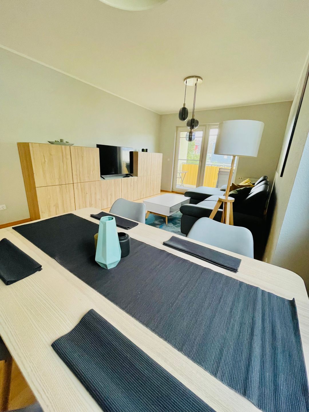  Ferienwohnung H 19 Graal-Müritz - Wohnzimmer
