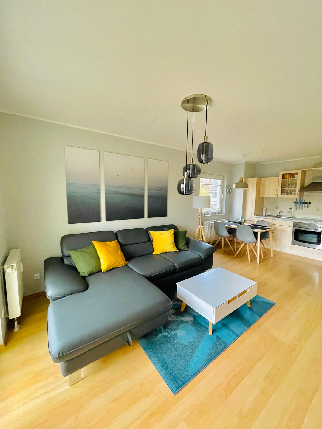  Ferienwohnung H 19 Graal-Müritz - Wohnzimmer