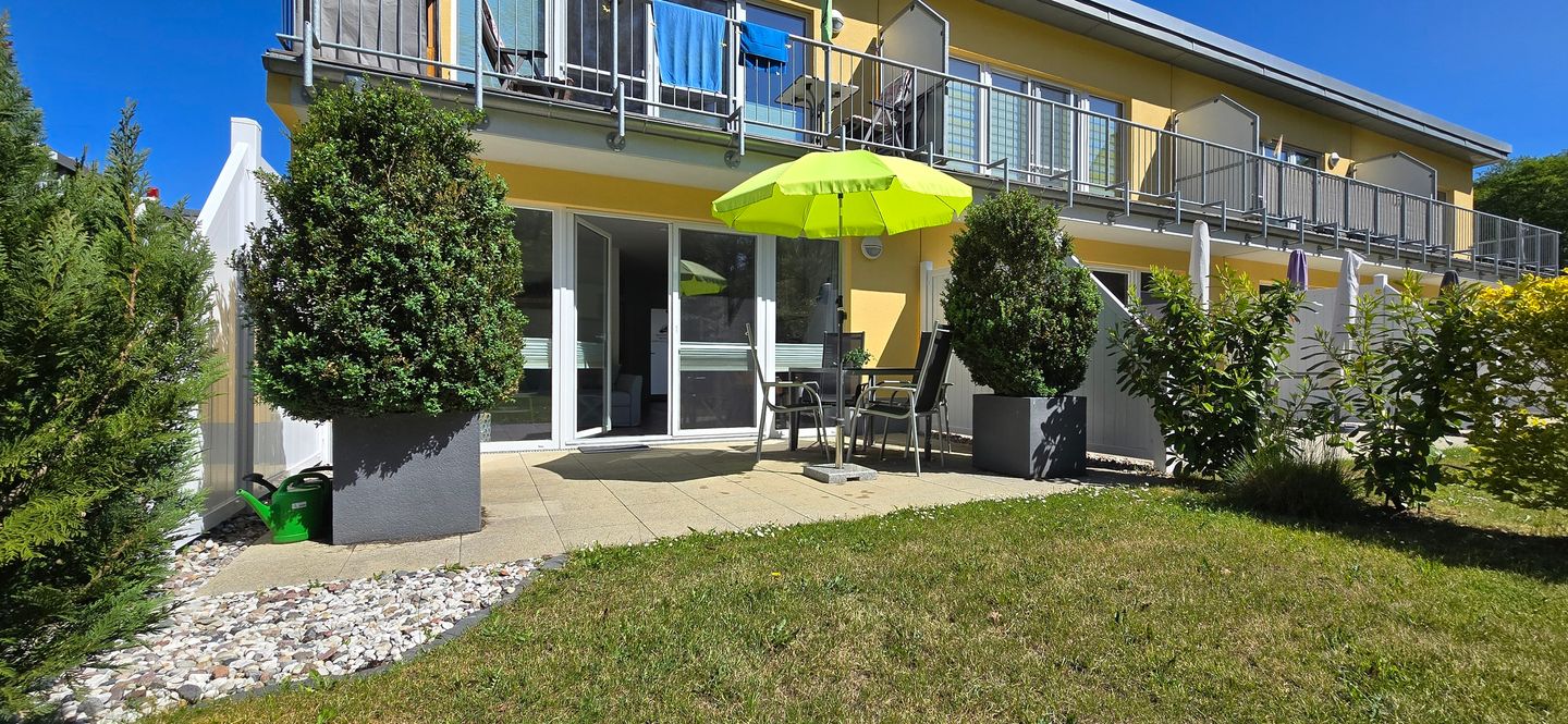  Ferienwohnung KWi 37 EG - "Ostsee Igel" Graal-Müritz Küstenwald - Terrasse