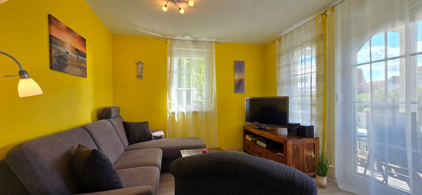  Ferienwohnung KK28 Graal-Müritz - Wohnzimmer