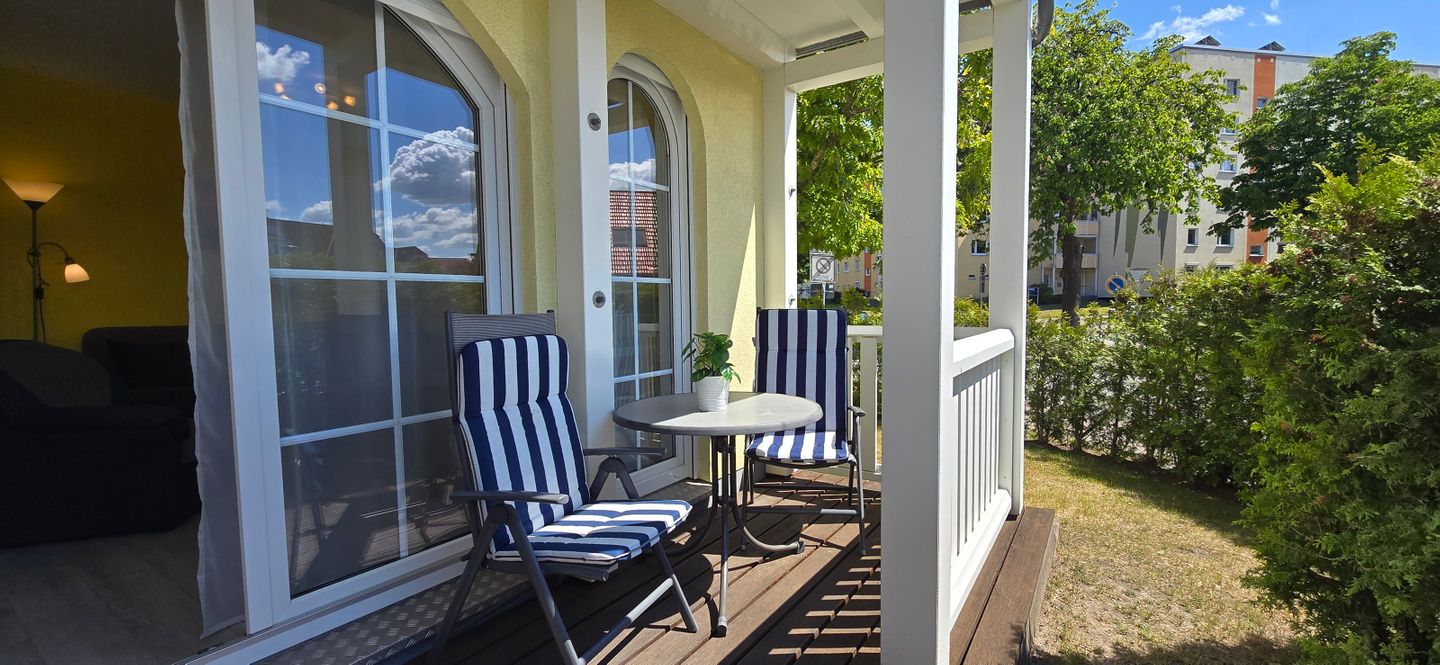  Ferienwohnung KK28 Graal-Müritz - Terrasse