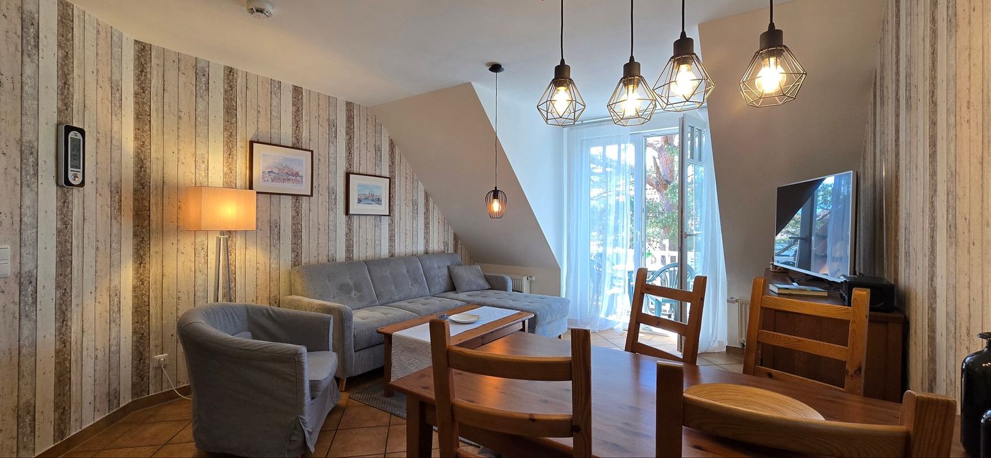  Ferienwohnung K21 "Storchennest" Graal-Müritz - Wohnzimmer