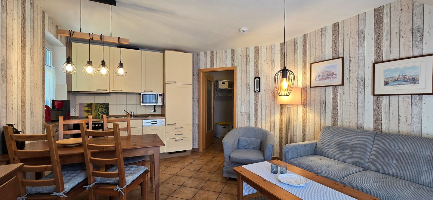  Ferienwohnung K21 "Storchennest" Graal-Müritz - Wohnzimmer