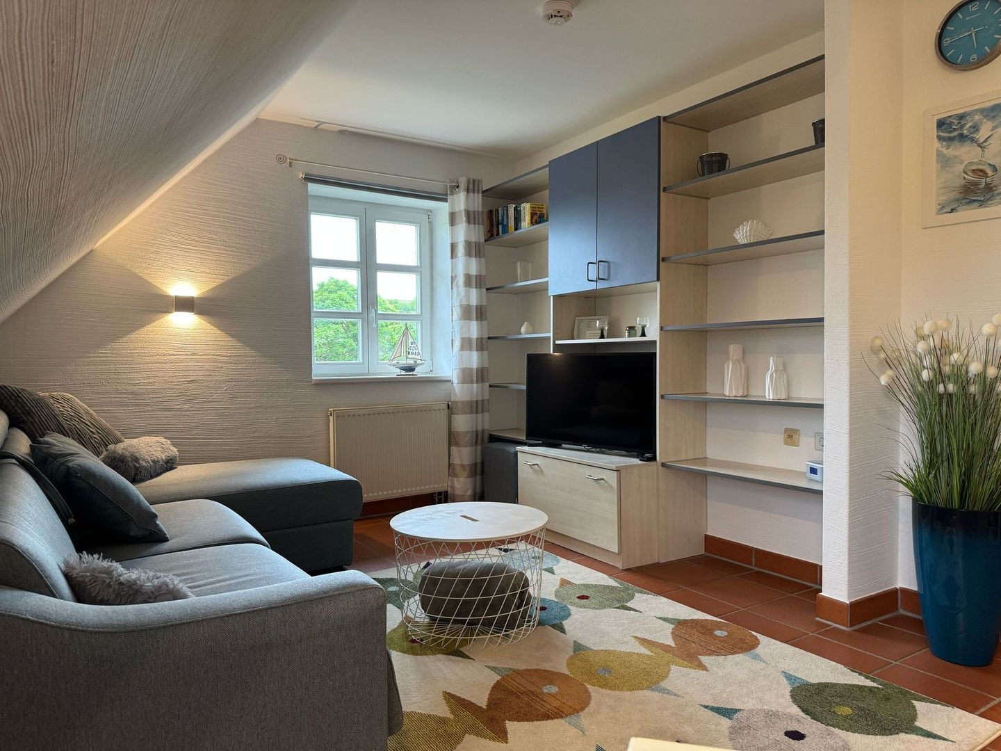 Feriendorf Rugana Komfortplus Ferienwohnung mit 1 Schlafzimmer (C31) Insel Rügen - Wohnzimmer