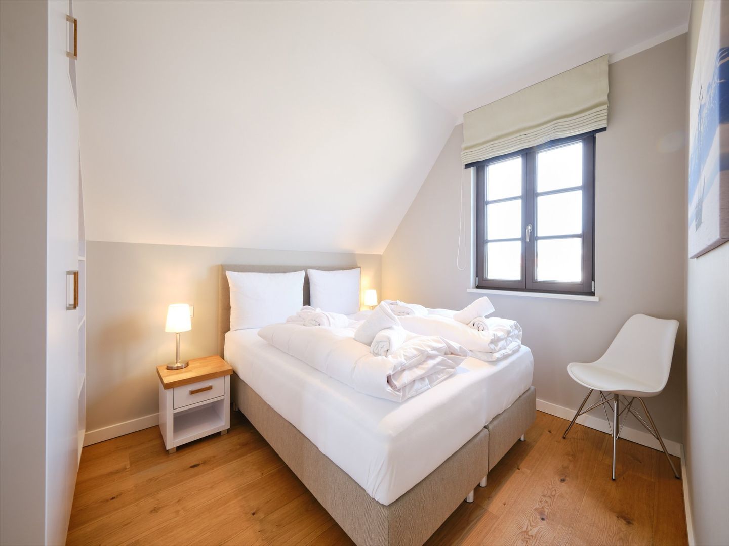 Premium Reetdachvilla mit 3 Schlafzimmern, Sauna und Kamin (H11) - Schlafzimmer