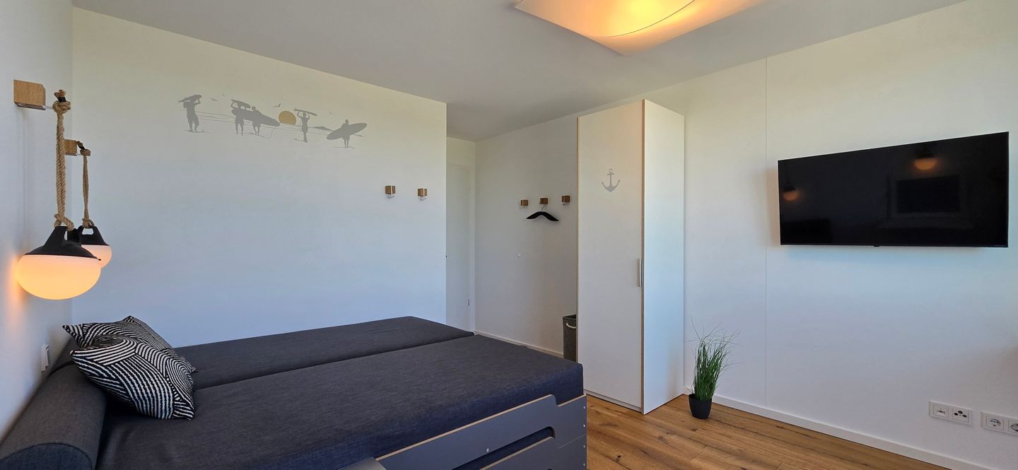  Ferienwohnung i10 "Am Strand mit Arbeitsplatz" Graal-Müritz - Schlafzimmer