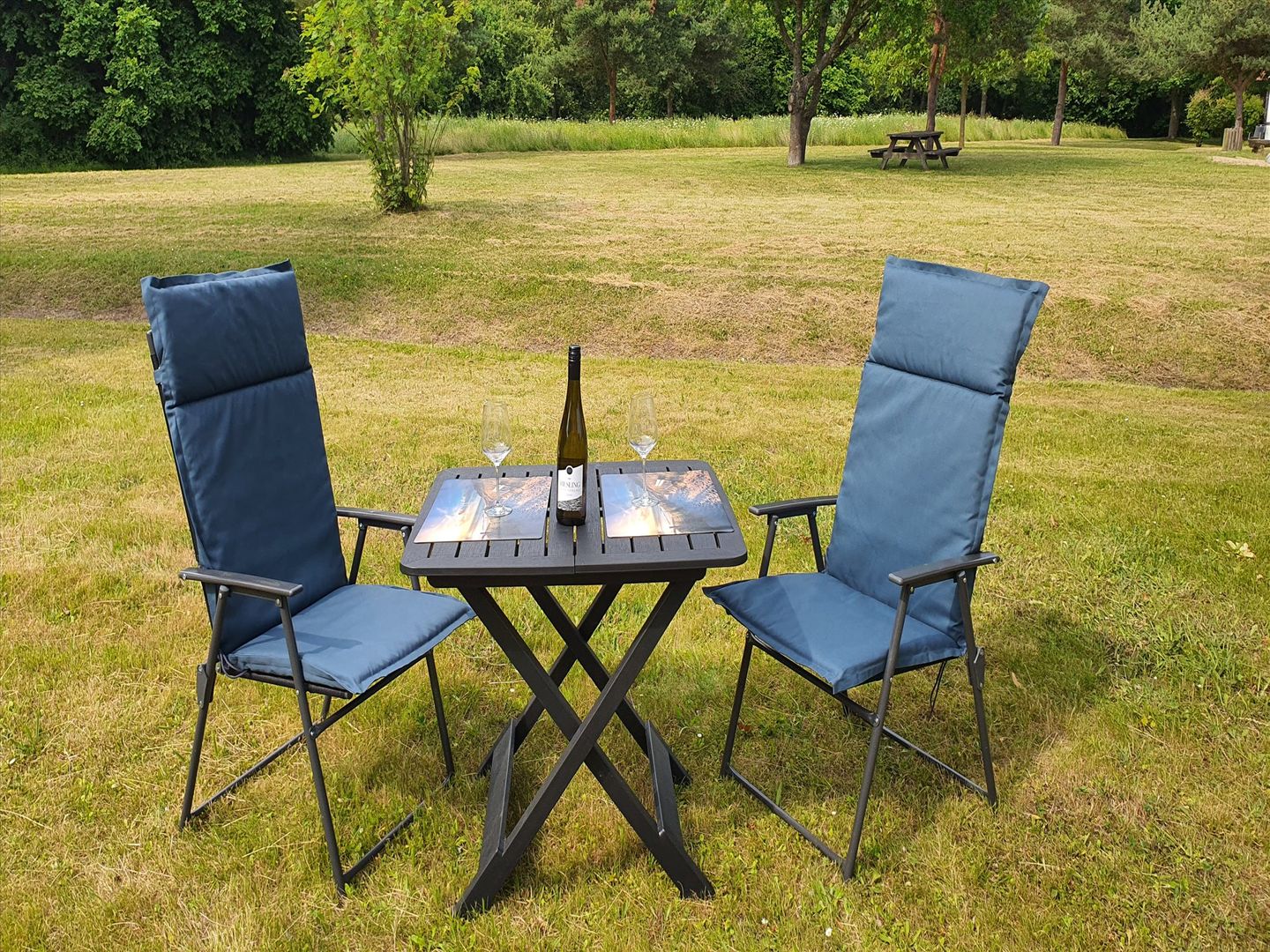 Feriendorf Rugana Komfortplus Ferienwohnung mit 1 Schlafzimmer (C31) Insel Rügen - Gartenblick